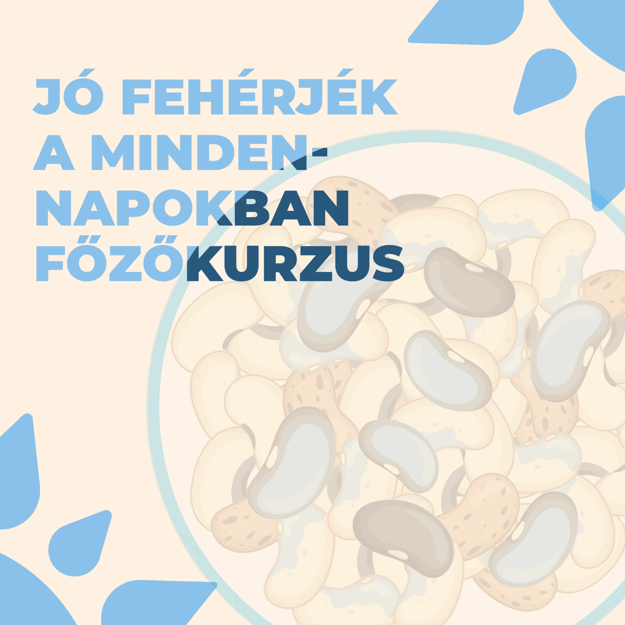 Jó fehérjék a mindennapokban főzőkurzus