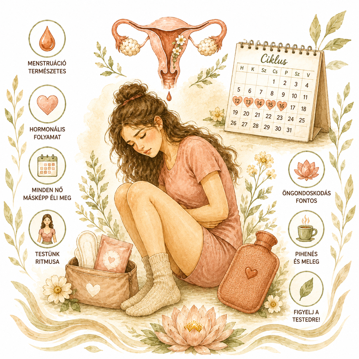 Menstruáció fájdalom nélkül (ÚJ)