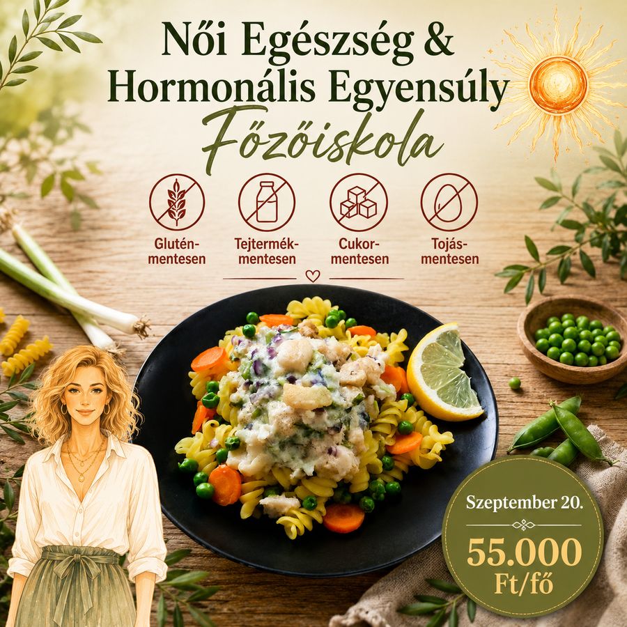Endometriózis, PCOS, Meddőség – Élő Tankonyhai Főzőiskola