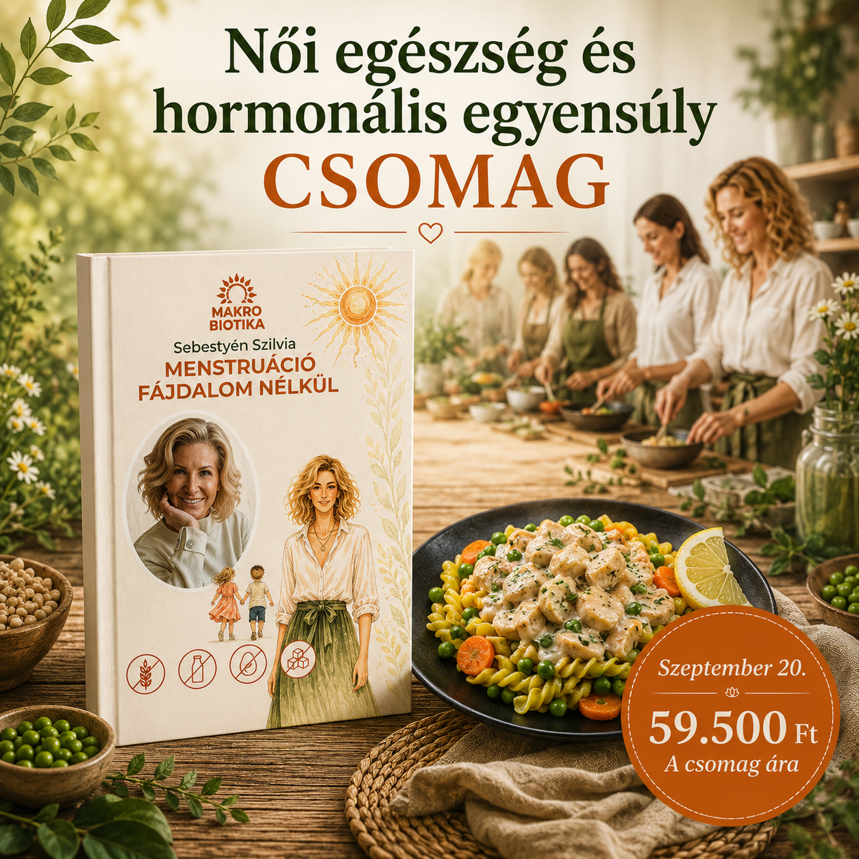 Női egészség és hormonális egyensúly csomag